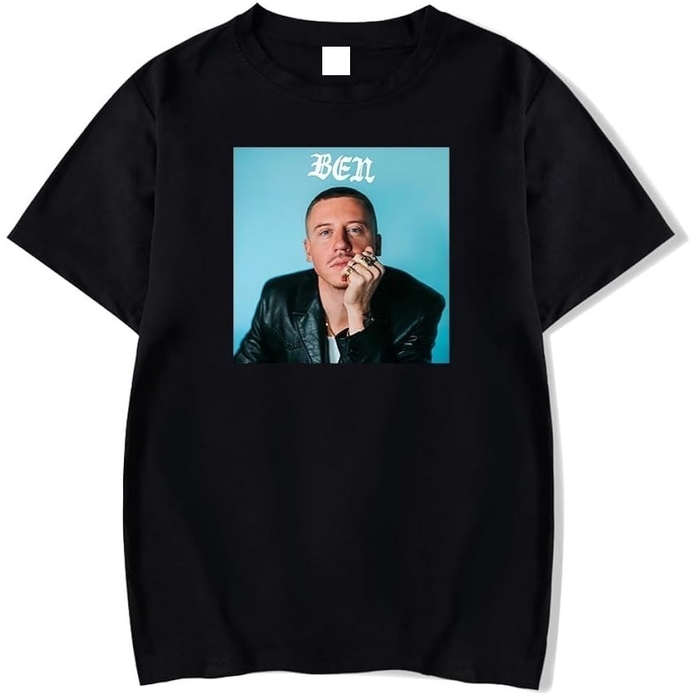 Macklemore Tshirt Album Ben Casual Shirt Music Tour Graphics Shirt